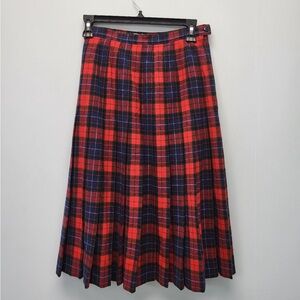 Pendleton Vintage Manson Tartan Plaid Skirt Made in USA 8